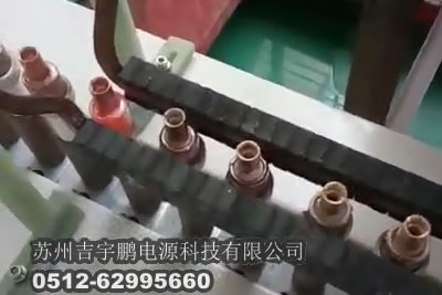 钎焊焊接炉流水线现场视频