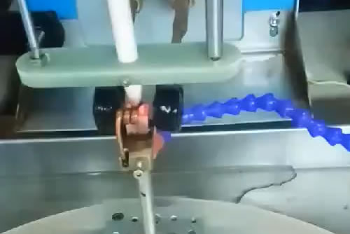 Automated brazing welding live video