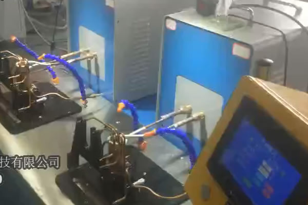 Dispenser brazing live video