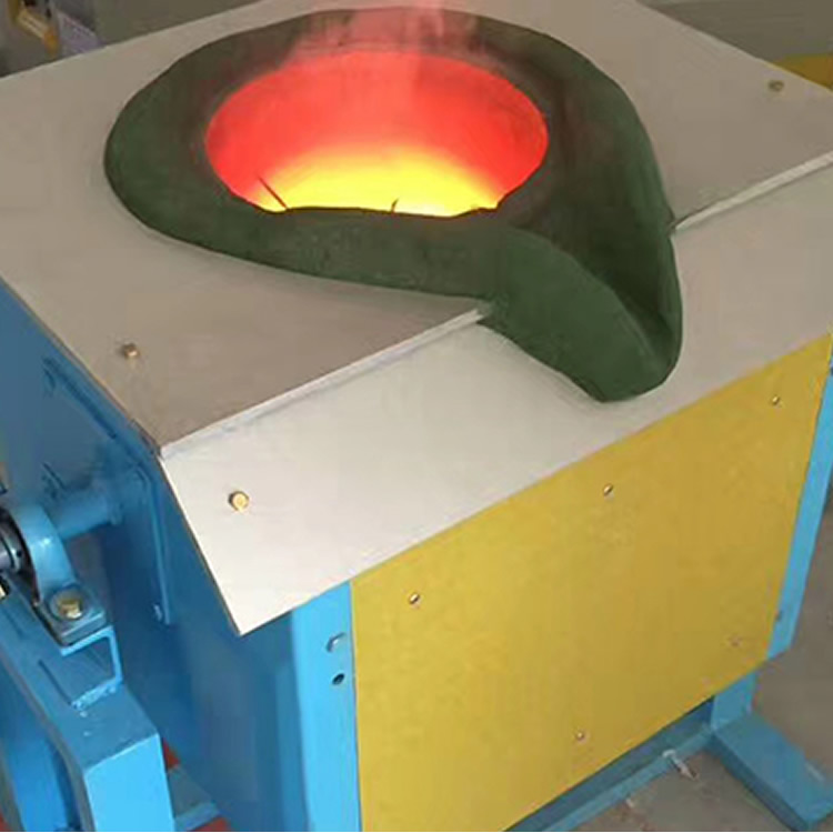 小型熔金炉 . 小型熔金机-中频加热JYP-RL15kw高频金熔炼量达5-300KG